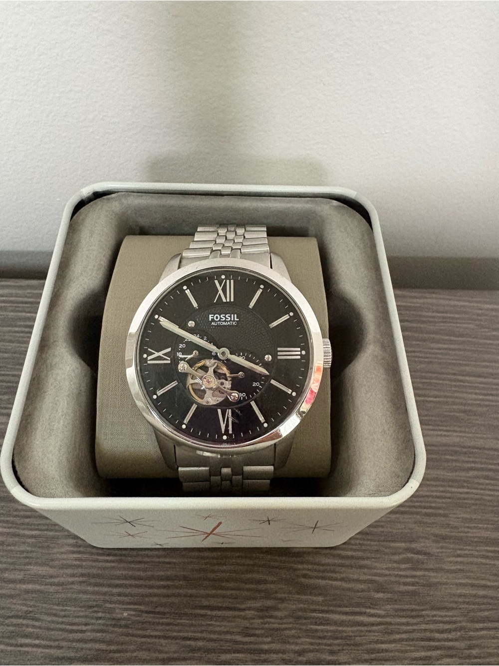 Fossil ME3107 Townsman Black Dial Men's Watch